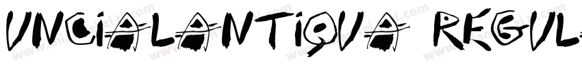 uncialantiqua regula字体转换